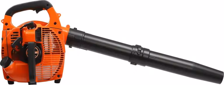 Soffiatore e aspiratore foglie - Benzina 2 in 1 - Elevate prestazioni - Avviamento manuale - Robusto corpo in lega - Arancione