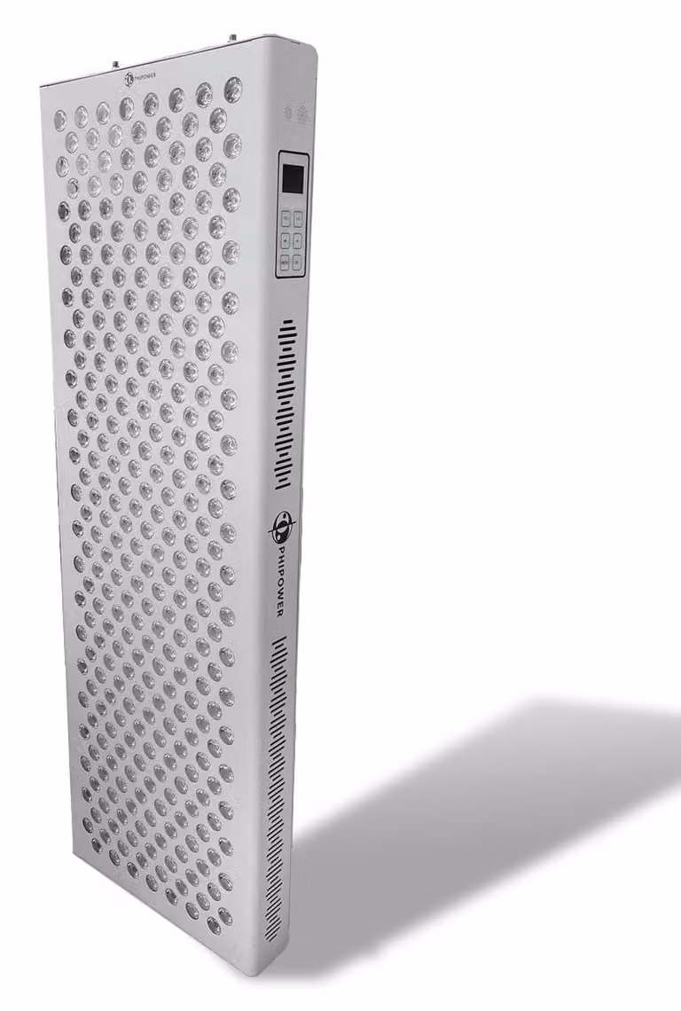 Lampada per terapia con luce rossa Phipower da 1500 W per tutto il corpo, Deep Red 660 nm, NIR 850 nm