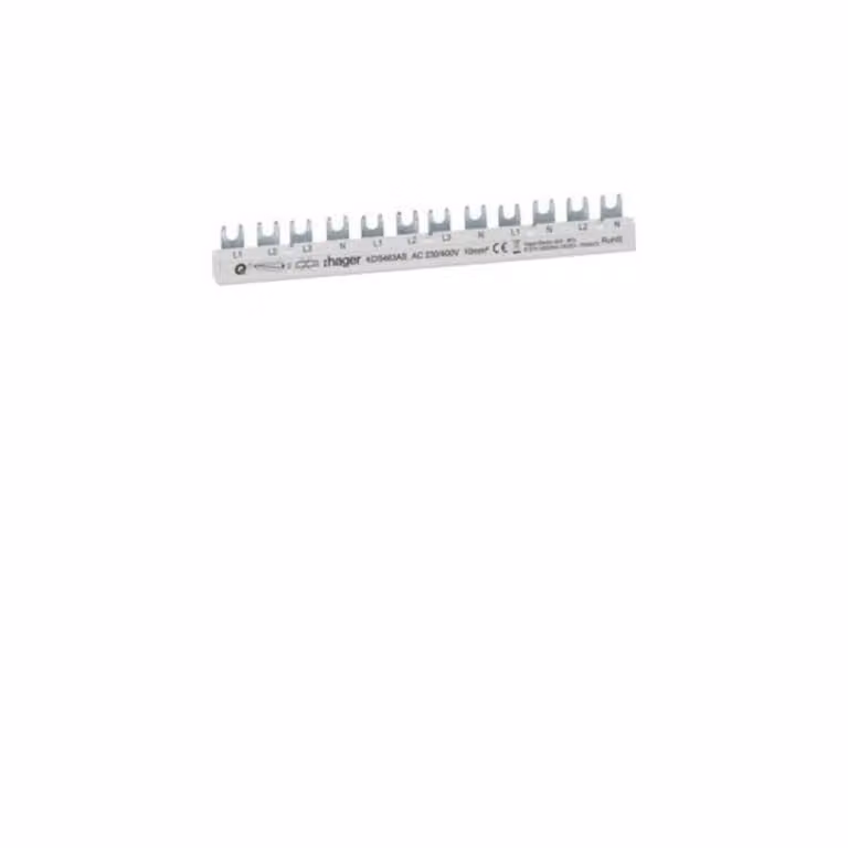 HAGER KDS463AS Phasenschiene 12 Module QuickBusbar (KDS463AS)