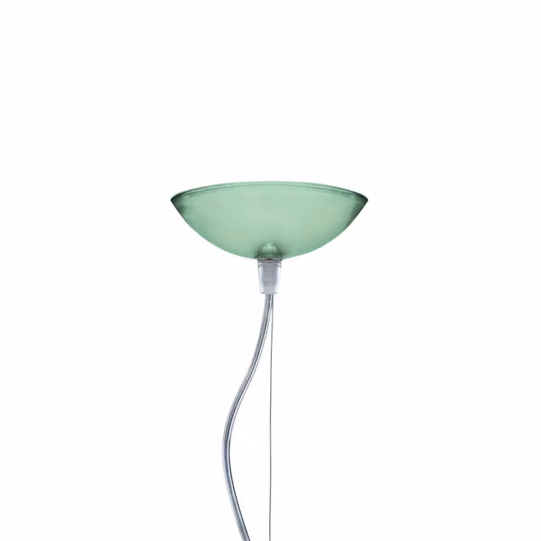 Kartell Lampada a sospensione FL/Y, dimmerabile, Verde, Soggiorno / Sala da pranzo, Plastica, Design, Lampada a sospensione