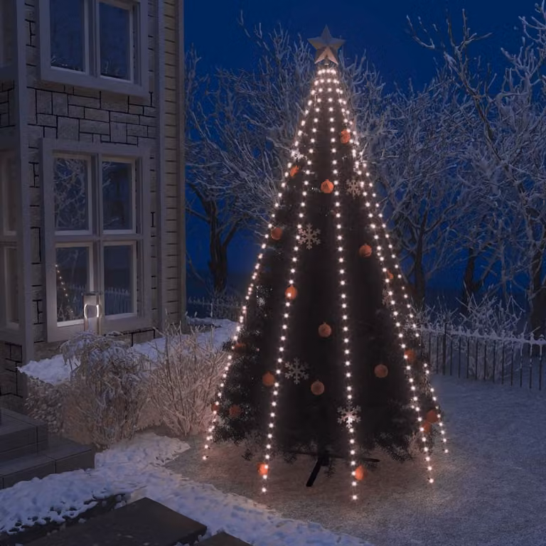 Maison Exclusive - Catena luminosa per albero di Natale con 400 LED 400 cm