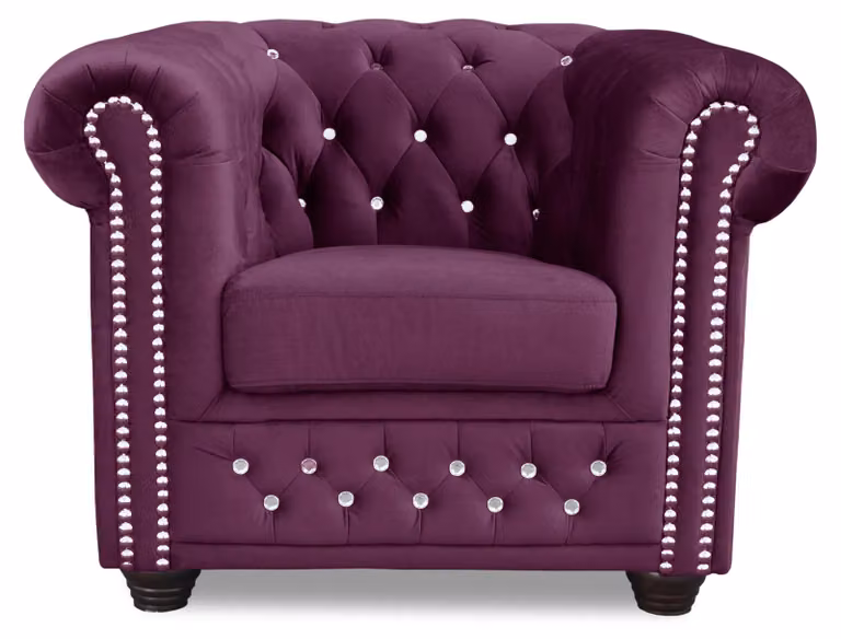 Sessel Club Lounge Designer Lehn Stuhl Polster Sofa 1 Sitzer Fernseh Textil