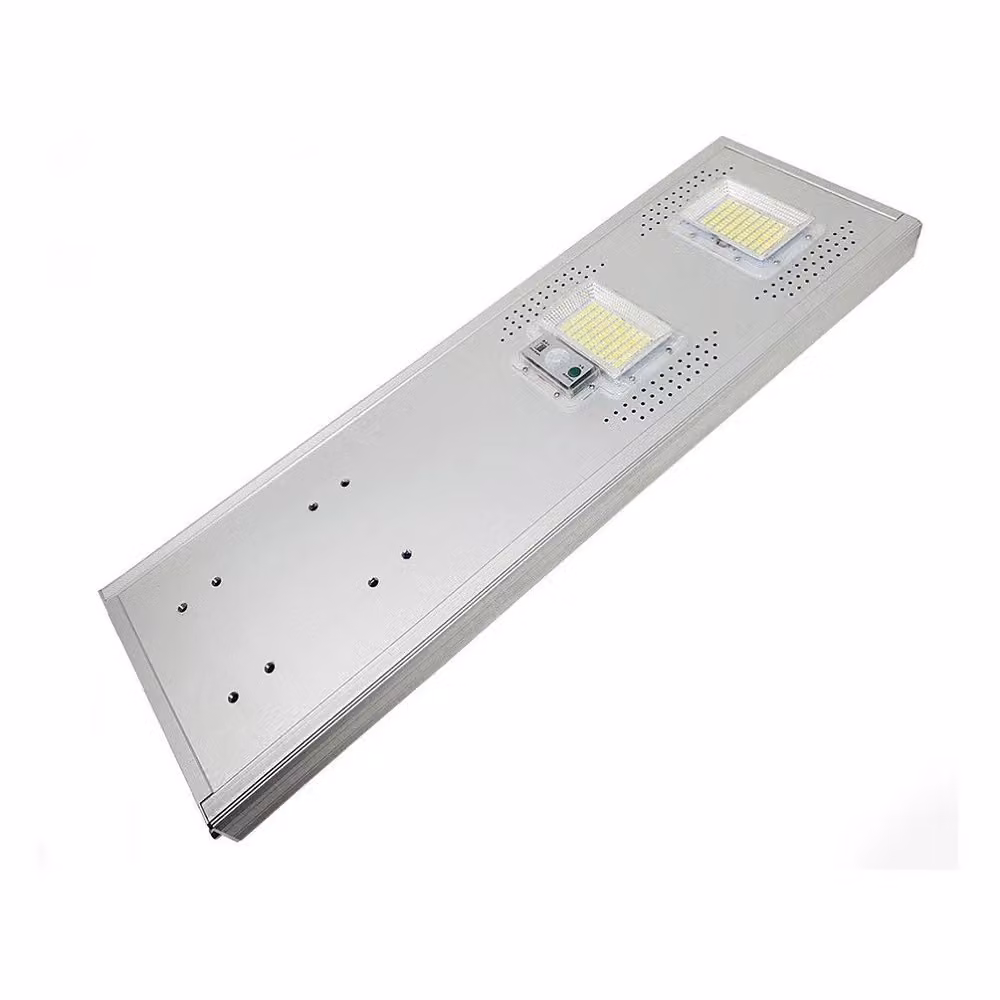 Lampione Faro Stradale LED Trade Shop Jd19100 da 100W con Luce Fredda, Sensore di Movimento e Timer, Colore Bianco, Grado di Protezione IP65 – 2