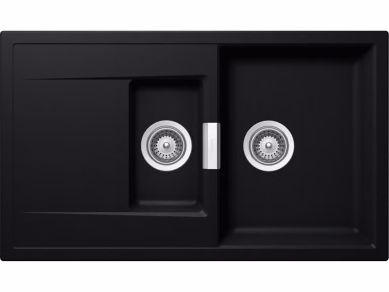 Schock Mono D-150 A Puro lavello a incasso con tagliere in legno