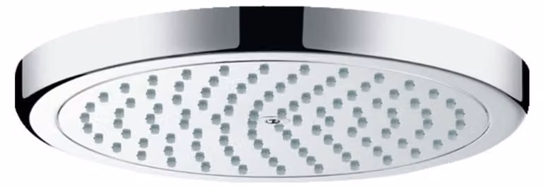 Doccia Croma 220 Air, cromata, diametro 220 mm, a risparmio idrico