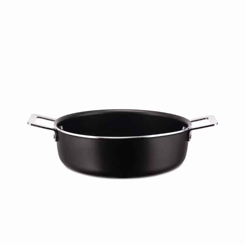 Casseruola A Due Manici Bassa Pots&Pans Alessi