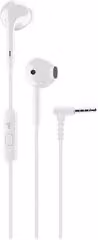 Auricolari in-ear Cellular Line Voice Capsule con microfono e jack da 3,5 mm, Bianco