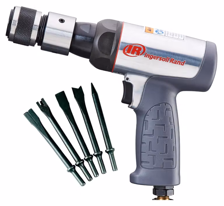 Set di martelli pneumatici Ingersoll Rand 123MAXHK, potenti, leggeri e compatti, con