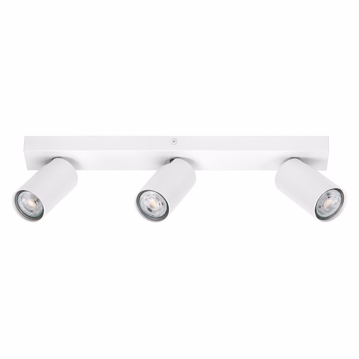 LEDVANCE LED SPOT OCTAGON 3 x 3,4W, GU10, 690lm, bianco, temperatura di colore 2.700K, colore della luce bianco caldo, design senza tempo, lampada LED sostituibile, ideale per interni, CRI 90, teste regolabili