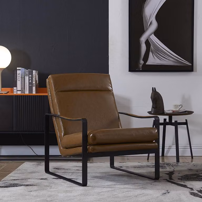 Sessel Design Couch Sofa Relax Leder Lounge Luxus Fernseh Club Polster Sitzer