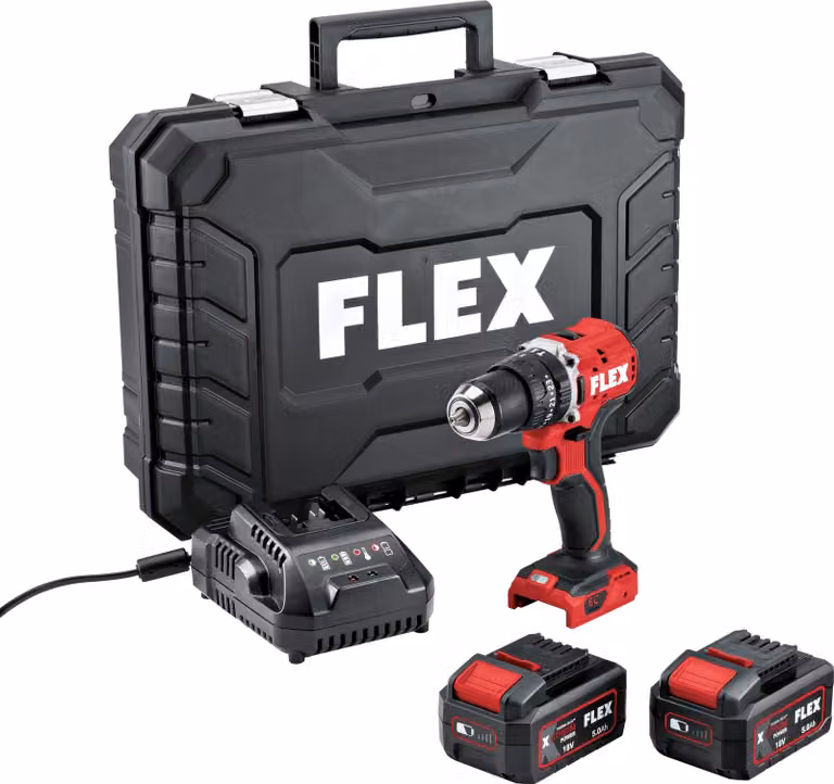 Flex-Elektro- FLEX 2-Gang Akku-Schlagbohrschrauber (PD 2G 18-EC LD 55 TC, 2 Gäng