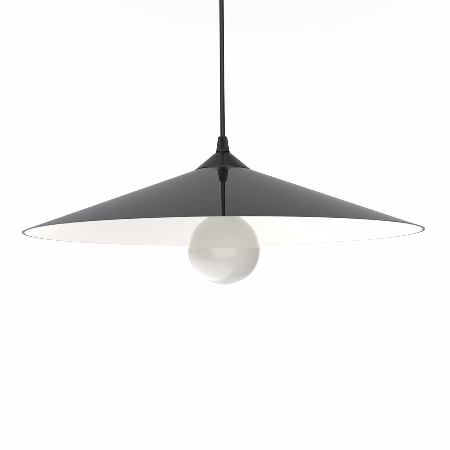 Lampada A Sospensione Chapeau Bicolore