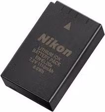 Batteria Nikon EN-EL20A nera per la tua fotocamera