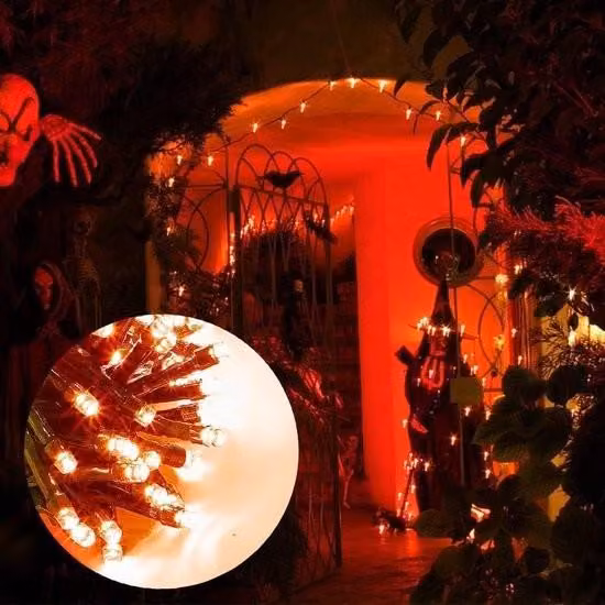 Decorazione per Halloween - Striscia LED - 400 LED - 40 m - 8 modalità - Per interni ed esterni - Impermeabile