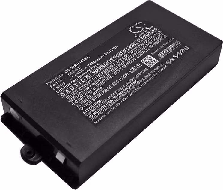 TECHTEK Batteria compatibile con [Owon] B-8000, HC-PDS, oscilloscopes HC-PDS, PDS5022, PDS602, Powers PDS Oscilloscopes sostituisce 540-337