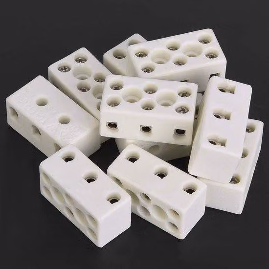 Set di 10 raccordi ceramici resistenti al calore