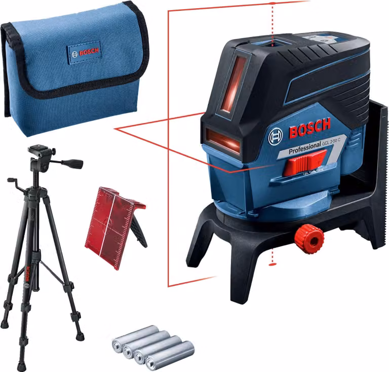 Bosch Professional GCL 2-50 C + RM 2 + BT 150 line laser - 2 crosses - 0601066G02