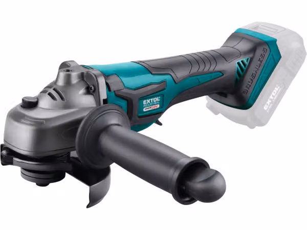 Smerigliatrice angolare a batteria Extol Industrial (8791841) SHARE20V, 125mm, BRUSHLESS, senza batteria e caricatore
