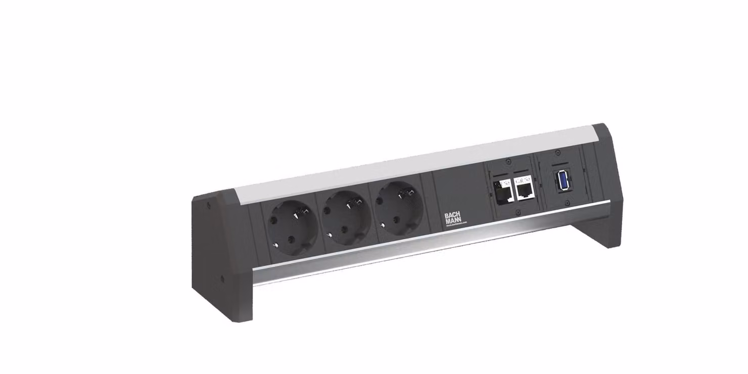 Bachmann DESK 1 3 prese di corrente, GST18