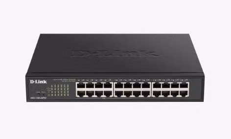 Switch D-Link DGS-1100-24PV2 Gestito L2 Gigabit Ethernet con supporto PoE Nero