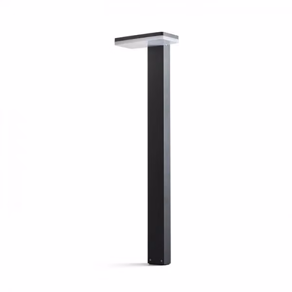 Lampada da terra RINA a paletto in alluminio grigio antracite con tecnologia LED 12W, luce bianco caldo 3000K e protezione IP44 per esterno – 2