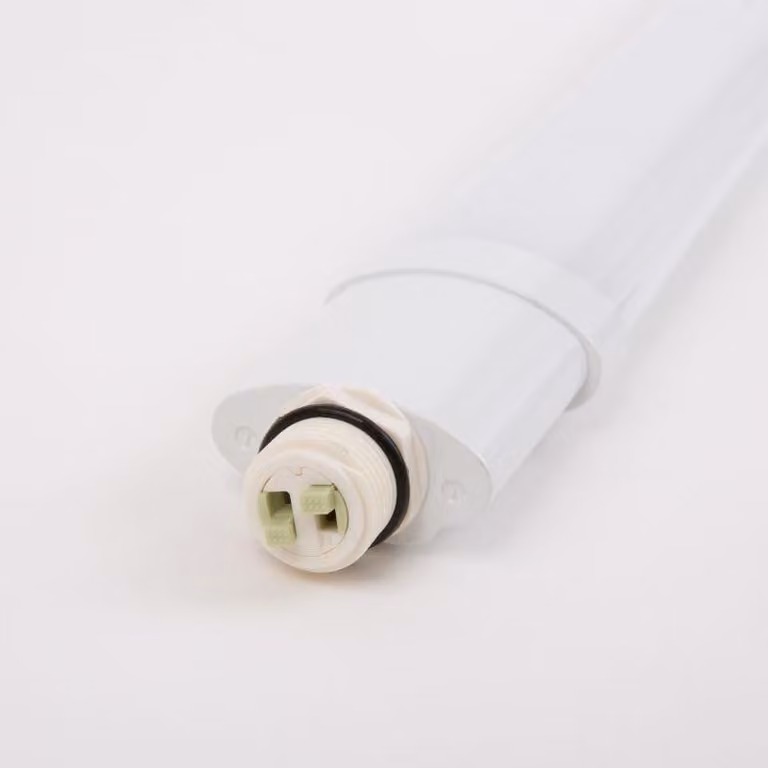 LED ermetico lineare 120cm 40W 4000K 4000lm IP65 alimentazione bifacciale Ecolight EC79946