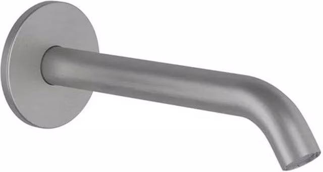 Bocca incasso per vasca o doccia Remer Serie X Style in acciaio inox spazzolato color argento