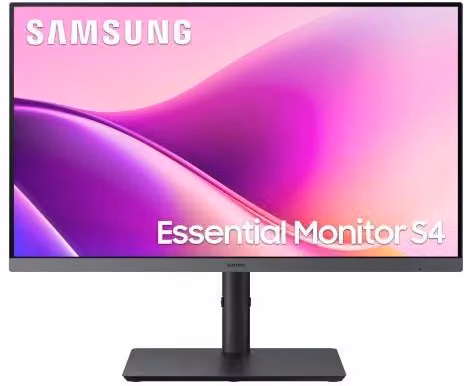 Monitor Samsung Essential S4 da 24 pollici Full HD IPS 100Hz Nero LS24F430UAUXEN