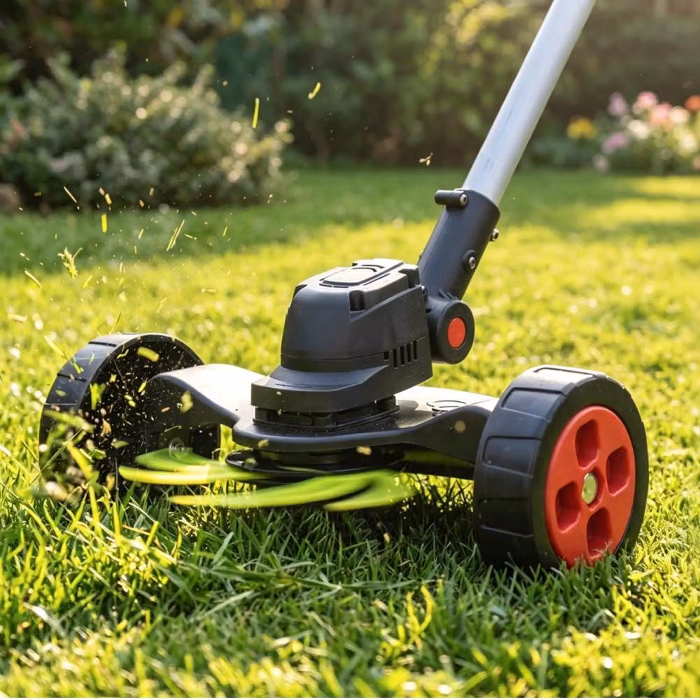 Tagliaerba elettrico - 21V - 4000W, motore brushless - coclea di raccolta da 9 pollici