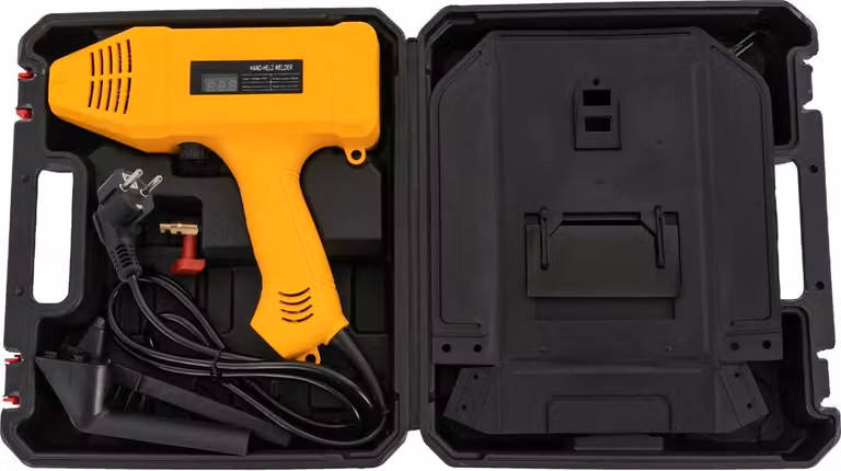 Saldatore manuale, potenza 3000W, corrente regolabile 20-200A, giallo