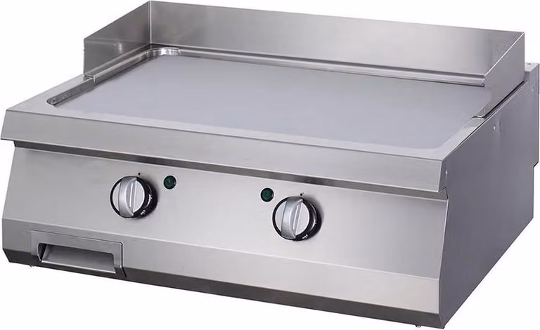 Maxima - Gastro Heavy Duty griddle - Liscia - Unità doppia - Profondità 70 cm - Elettrica