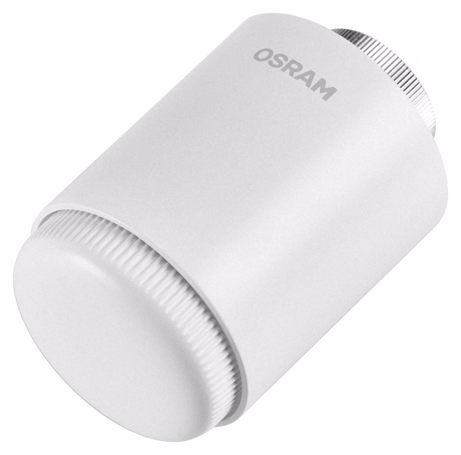 Termostato radiatore OSRAM SMART+ WIFI, bianco, compatibile con Google Home, diametro 6 cm, realizzato in plastica