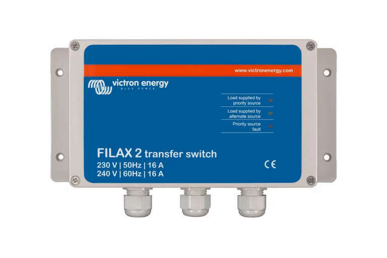 Interruttore di trasferimento Victron Filax 2 CE 230V/50Hz-240V/60Hz