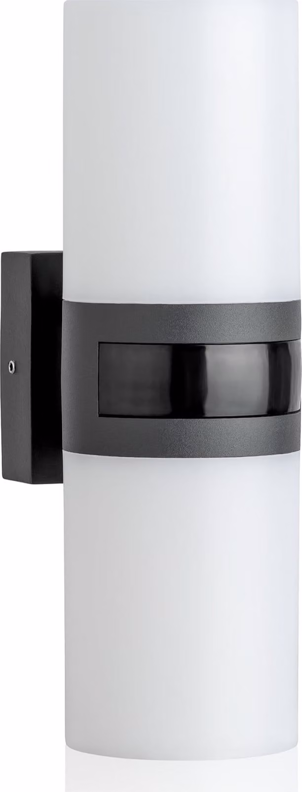 Lampada da esterno a LED con rilevatore di movimento Applique antracite 20W sensore SEBSON