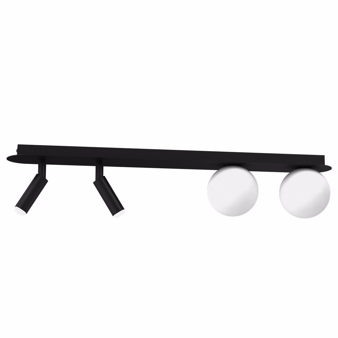 Milagro SIRIO MLP8406 nero / bianco lampadario a sospensione