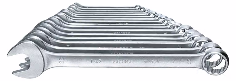 Set di chiavi a bussola DIN 3113, 17 pezzi, 6-22 mm, Gedore | 4010886609354
