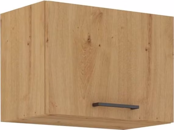 Armadietto per cappa aspirante MALILA - larghezza 50 cm, rovere artisan