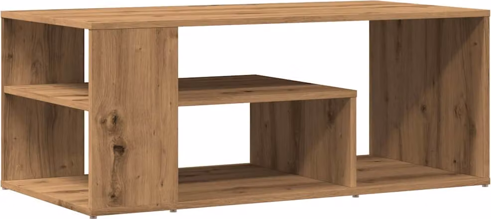 Tavolino Salotto Rovere Artigianale 100x50x40 cm in Truciolato