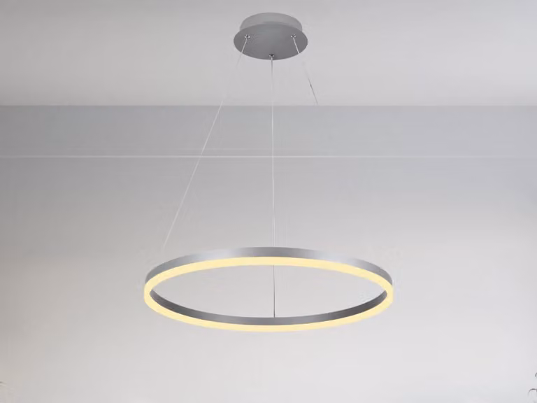 Lampada a sospensione LED con cavo, inclusa telecomando, 42W - J4308/S