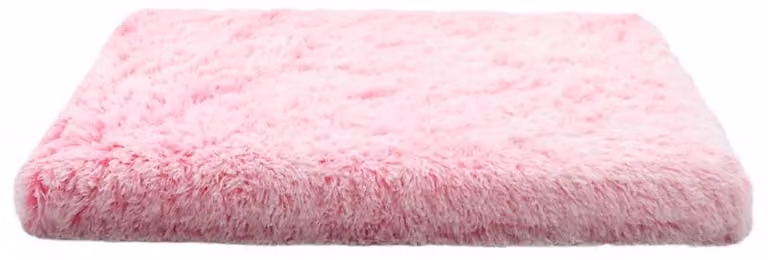 Cuccia per cani, in peluche, lavabile, con rivestimento removibile, taglia XXL, colore rosa
