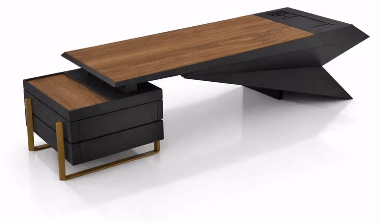 Scrivania da ufficio moderna, design ideale per uffici direzionali