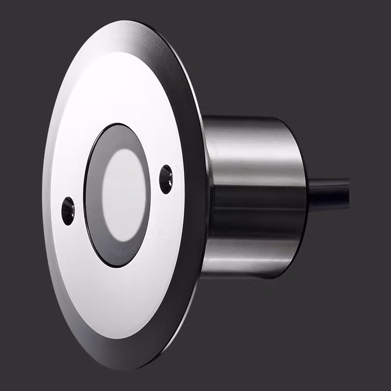 dot-spot faretto LED per laghetto 12V opale 5W 830 aquaros, dimmerabile, Alluminio / Grigio / Zincato, Acciaio Inox, Moderno