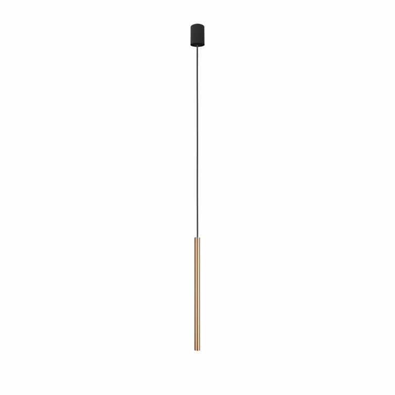 Lampadario LASER nero-ottone 1xG9x10W ottone, dimensioni: 130x2x2 cm, IP20, Nowodvorski Lighting