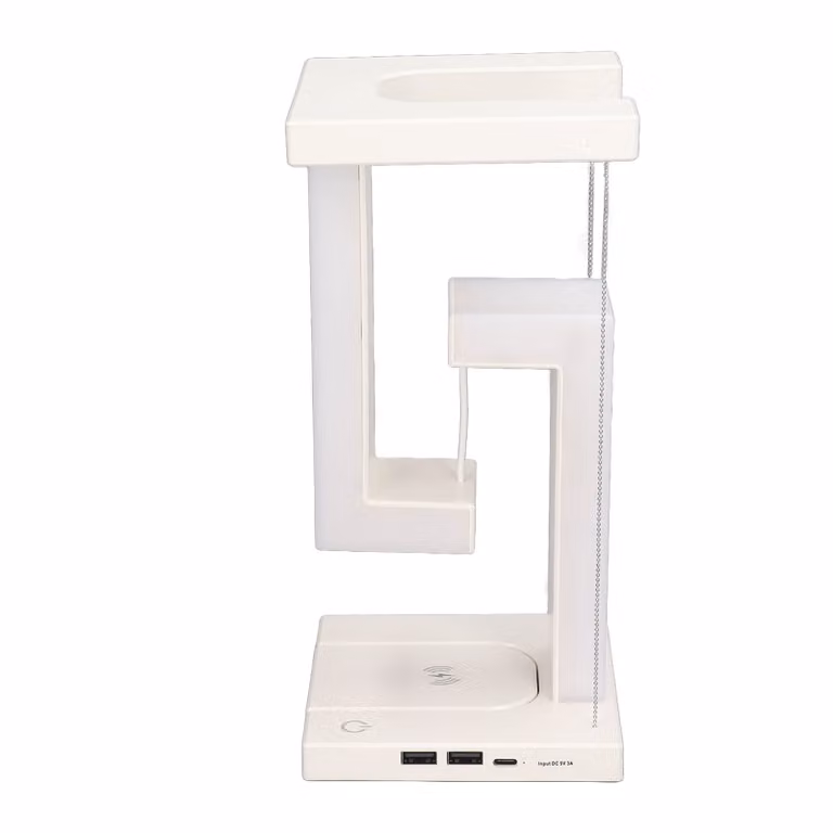 Lampada da tavolo a levitazione magnetica, lampada LED a levitazione magnetica, lampada da tavolo a levitazione magnetica, lampada a levitazione magnetica, lampada da tavolo con caricatore wireless, lampada da tavolo a LED