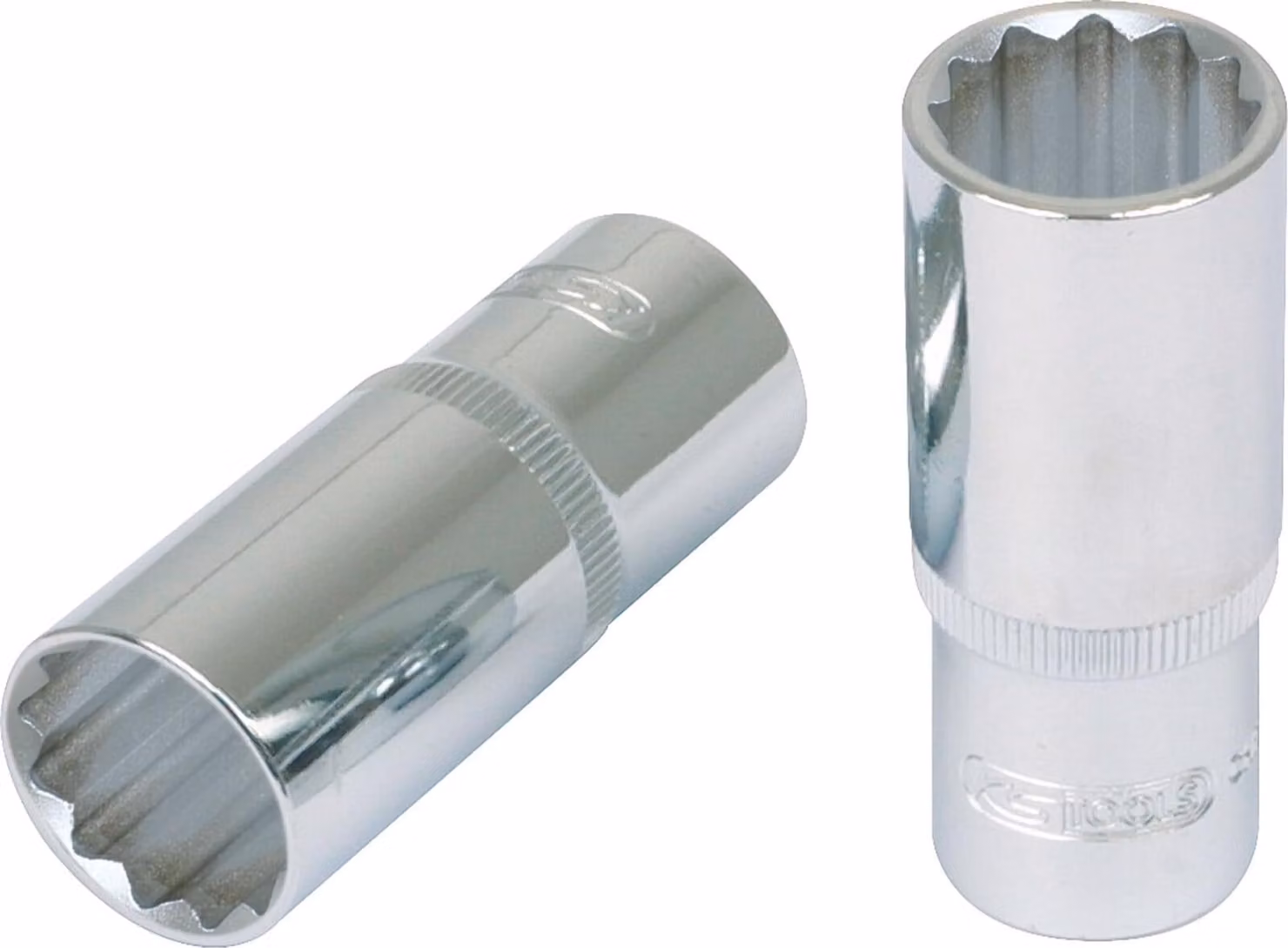 KS UTENSILI 1/2" Tronchetto CHROMEplus a 12 lati lungo 19 mm - 918.1713