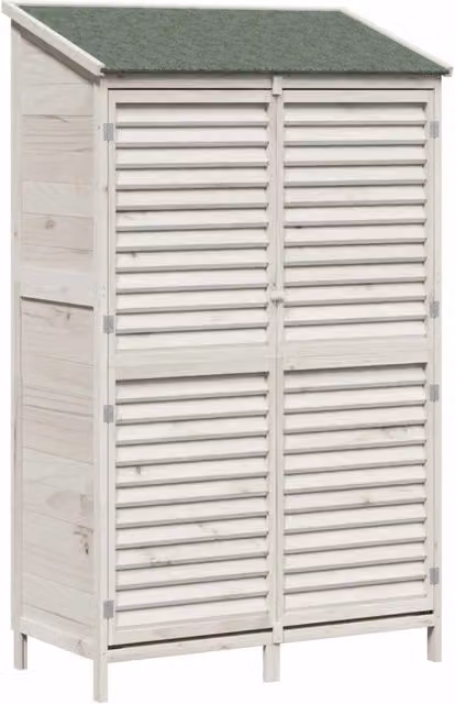 Capanno da Giardino Bianco 106 x 56 x 176,5 cm CFW2553352