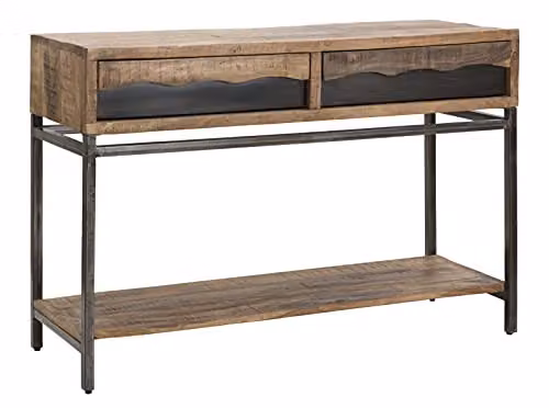 MAURO FERRETTI SRL Consolle Yellowstone CM 118X40X80 (Legno di Acacia NILOTICA)