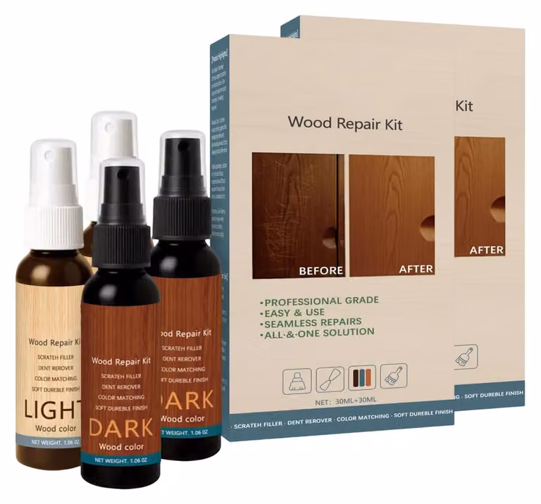 Omgoods - Kit di riparazione in legno per vernici e fessure