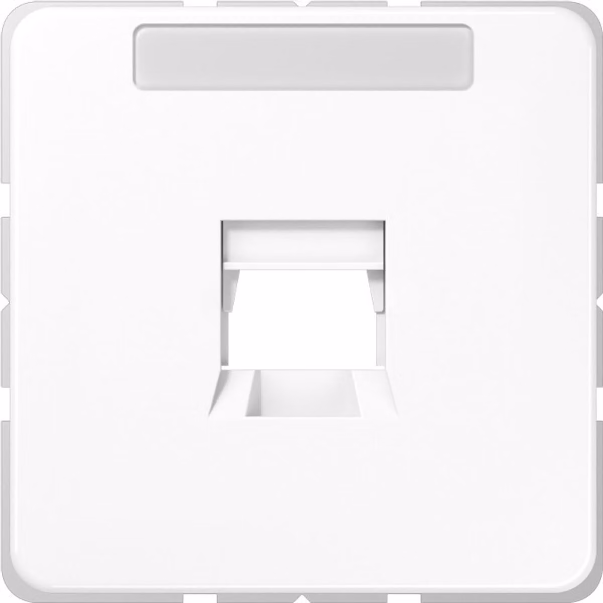Jung CD569-1WEWW Copertura con campo di scrittura 6 x 37 mm bianco alpino