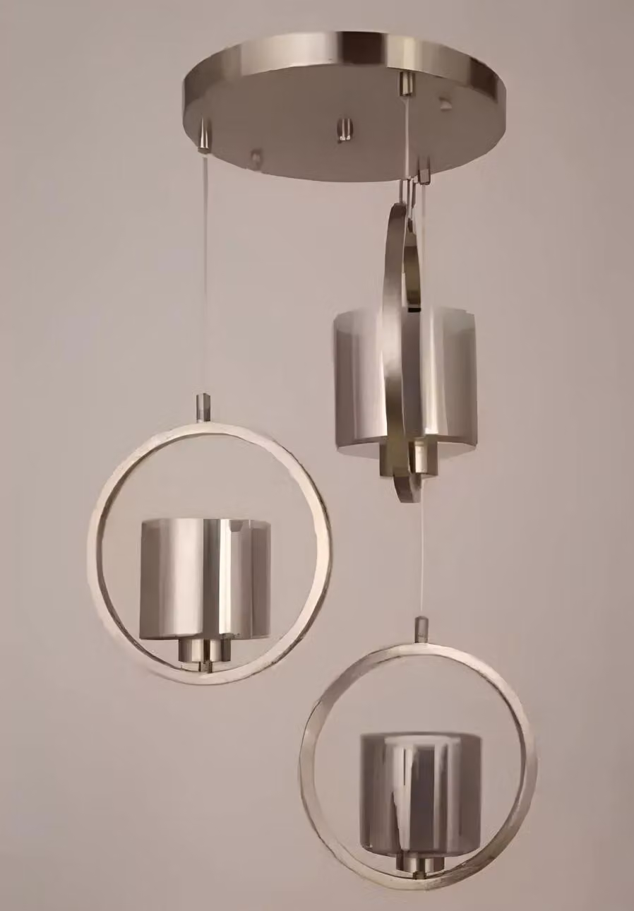 Kronleuchter Deckenleuchte Luster Glass Lüster Luxus Wohnzimmer